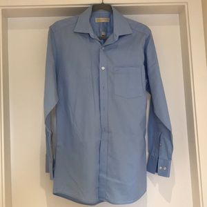 Michael Kors dress shirt, blue, 14-1/2